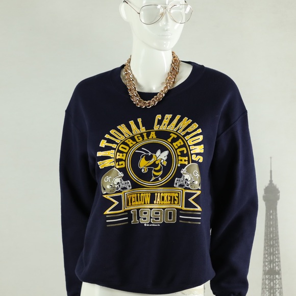 Tops - Vintage 1990 Georgia Tech Champion Sweatshirt